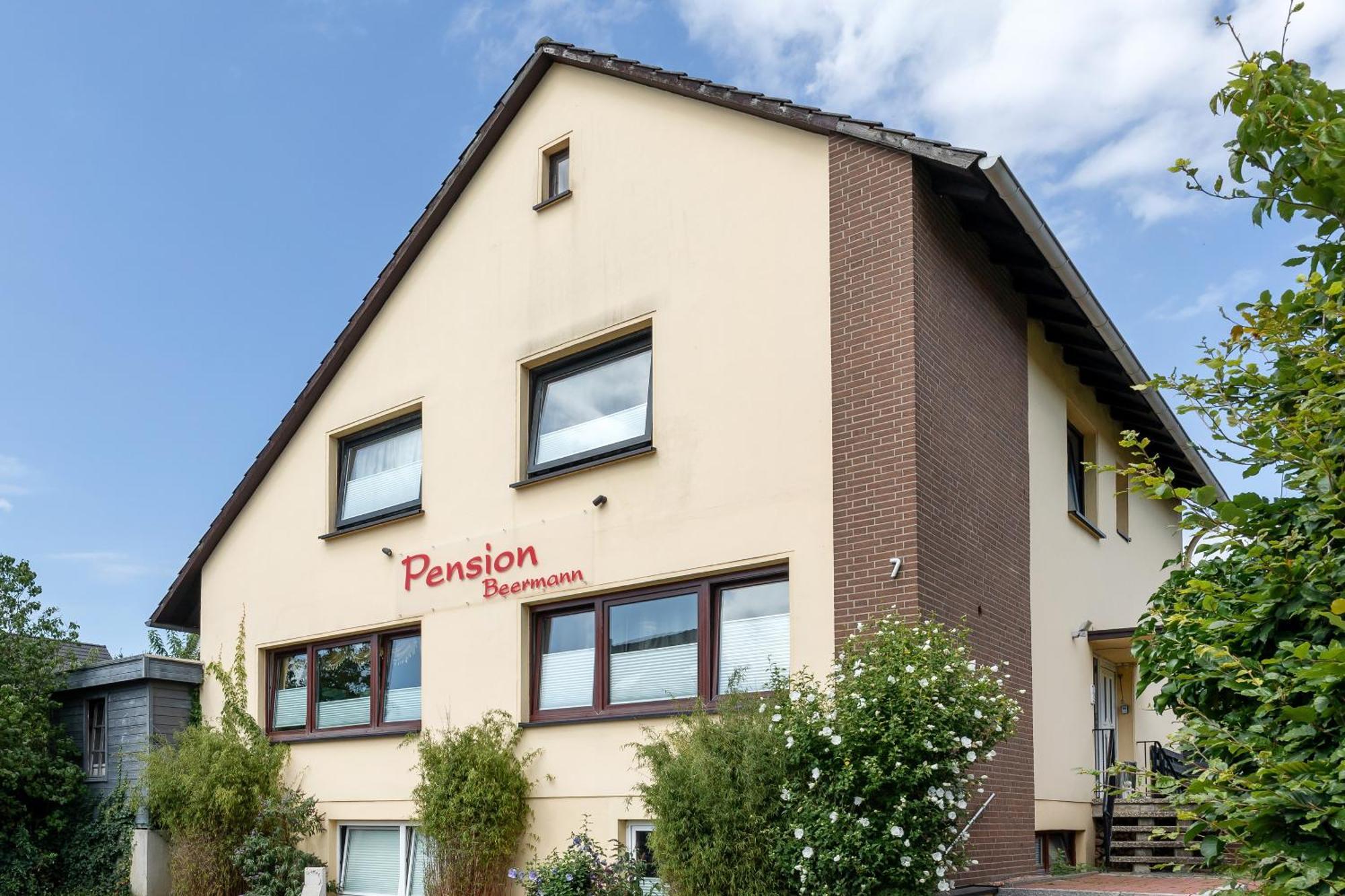 Pension Beermann Wedemark Exteriör bild